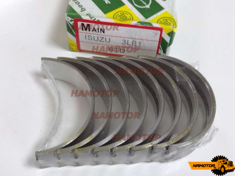 Вкладыши коренные 4LB1. 4LC1. STD 8-97309-582-0= 3LB1